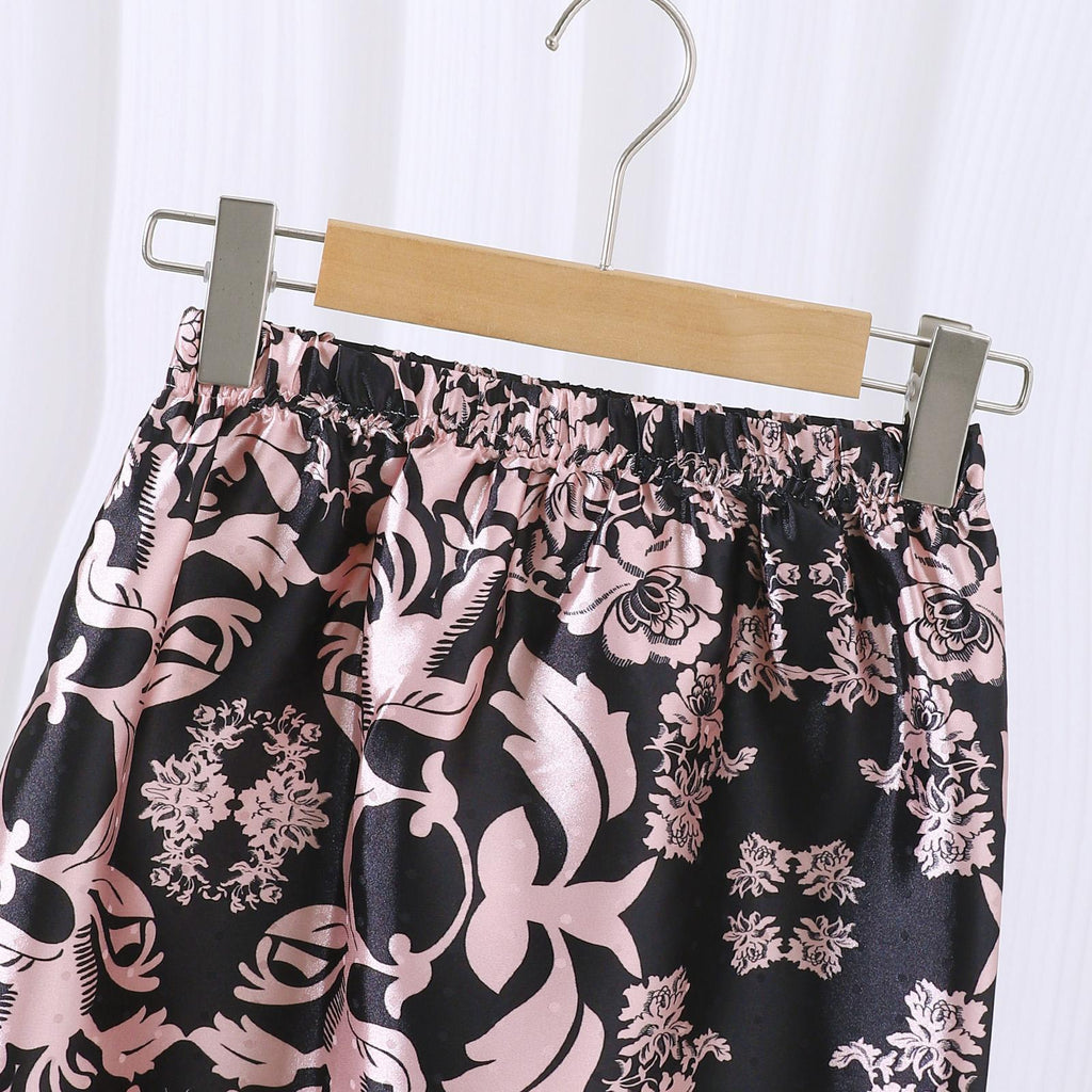 TropiTykes Koleksi Baharu 2026 Pakaian Muslimah Kanak-kanak Skirt Bercorak Polka Dot &amp; Bunga yang Selesa &amp; Elegan 