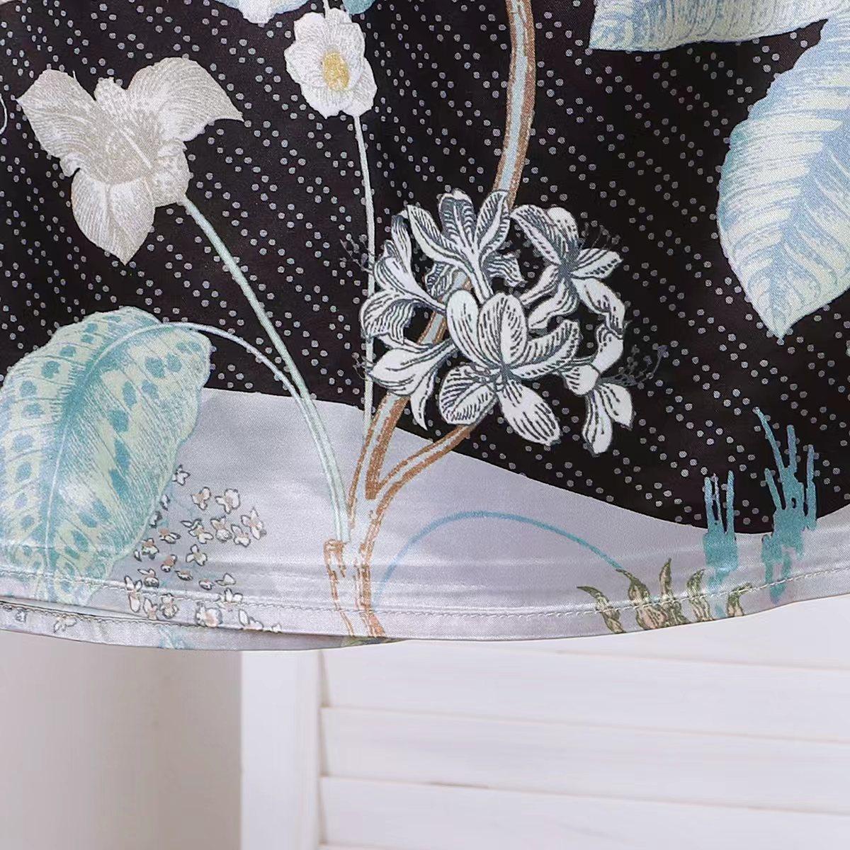 Pakaian Kanak-kanak Muslimah TropiTykes 2026 Baharu yang Elegan &amp; Selesa dengan Corak Bunga yang Cantik untuk Kegunaan Harian 