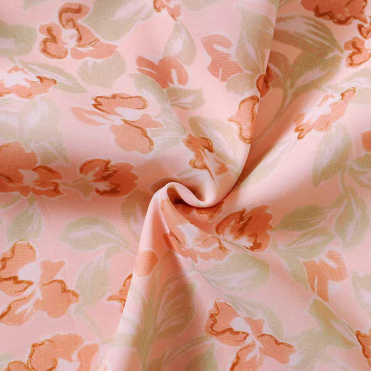 TropiTykes Muslimah Children's Baju Kurung Modern Floral Pattern Suitable for Raya & Occasions Polite Design Halal Lightweight Comfortable Fabric for Girls Patterned School Clothing Sleeve. Elegant and comfortable clothing