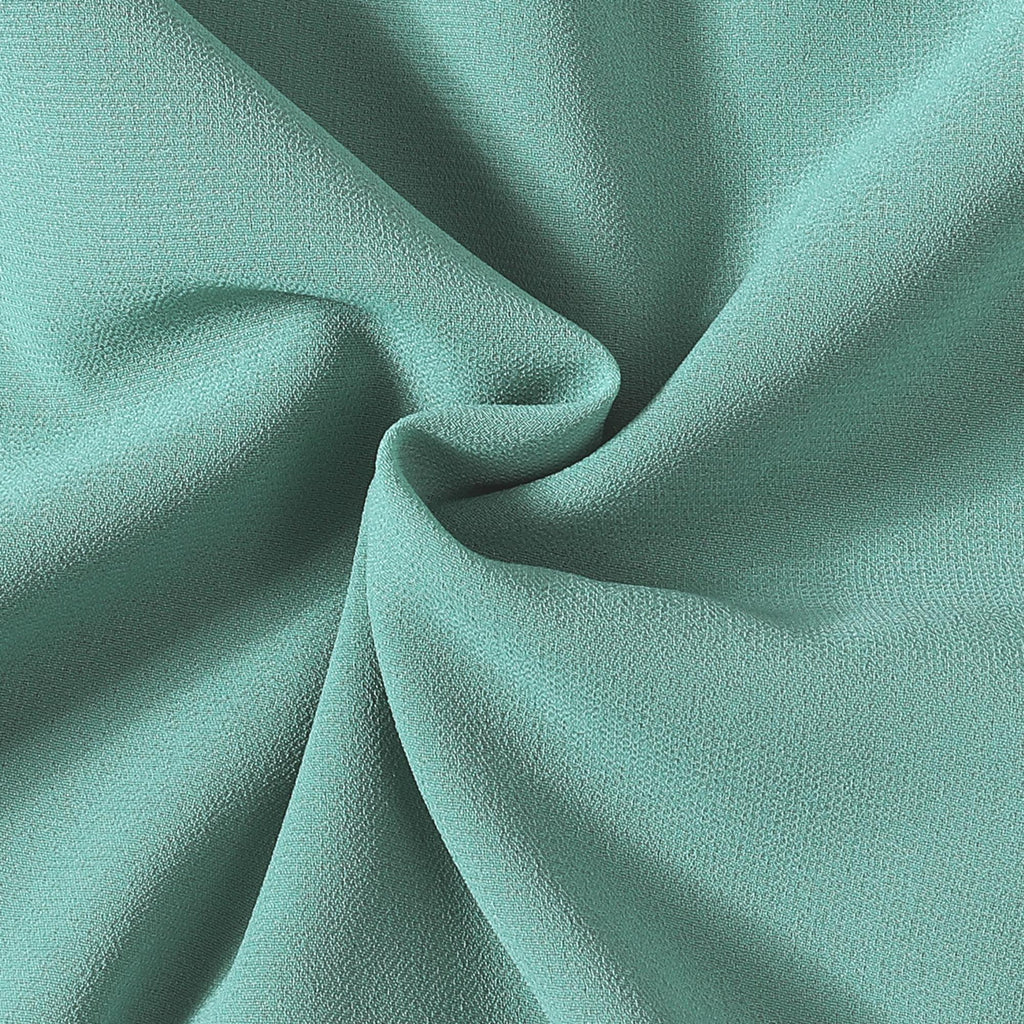 Baju Kurung Muslimah TropiTykes Mini Green Sulaman Elegan Lembut Selesa untuk Majlis Raya &amp; Wanita Muda. Pakaian yang elegan dan selesa. 