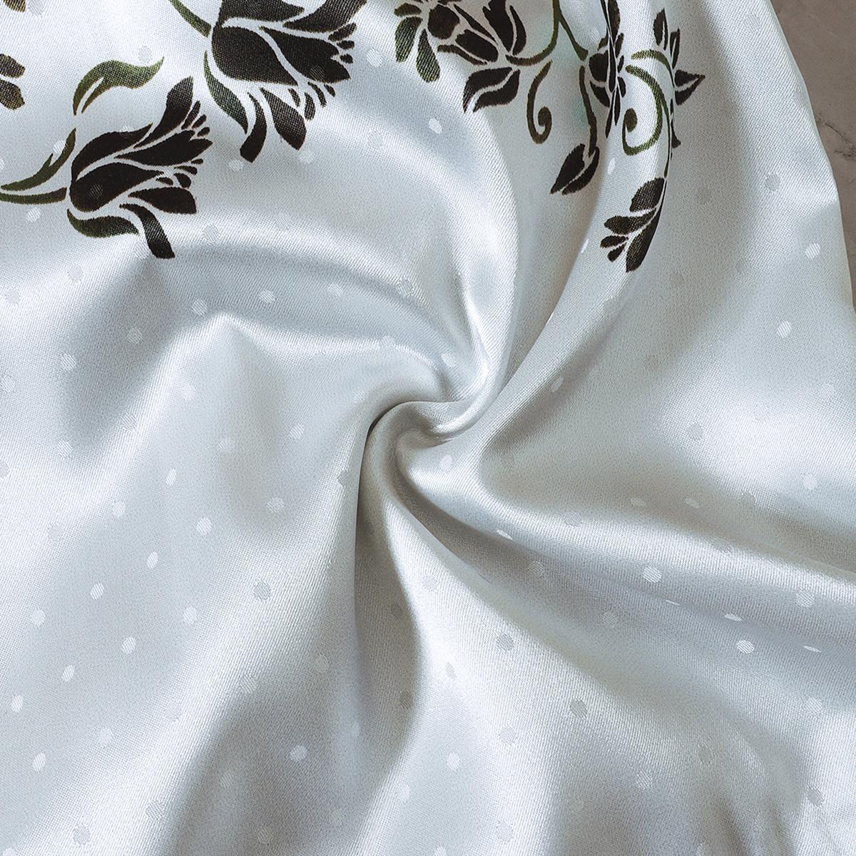 Set Pakaian Hari Raya TropiTykes Skirt Sarung Batik Hitam Putih untuk Kanak-kanak Perempuan Bercorak Bunga, Hiasan Renda, Lembut dan Selesa, Sesuai untuk Aktiviti Harian 